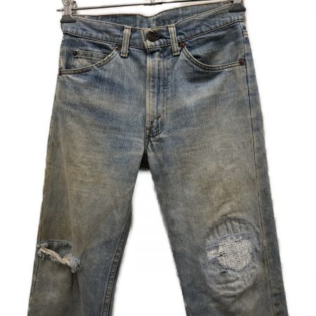  70s Levis メンズ衣料 ジーンズ デニムパンツ SIZE W28×L32 ダメージ有  ボタン裏刻印8 ライトインディゴ