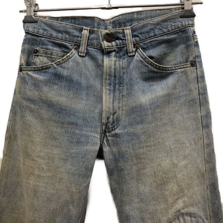  70s Levis メンズ衣料 ジーンズ デニムパンツ SIZE W28×L32 ダメージ有  ボタン裏刻印8 ライトインディゴ