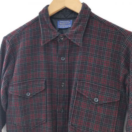  50s PENDLETON メンズ衣料 シャツ ウールシャツ  サイズ16 1/2 ブラウン