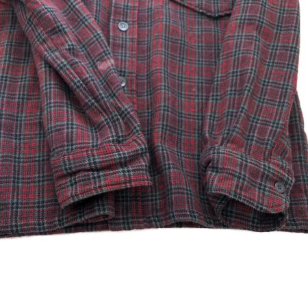  50s PENDLETON メンズ衣料 シャツ ウールシャツ  サイズ16 1/2 ブラウン