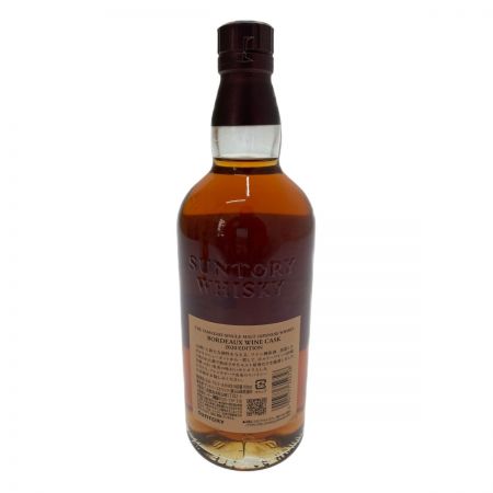 【北海道内限定発送】 YAMAZAKI 山崎/サントリー 山崎ボルドーワインカスク 2020 EDITION 未開栓