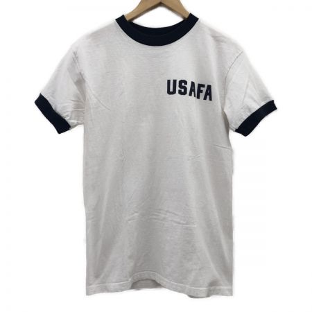  USAFA メンズ衣料 Tシャツ リンガーTシャツ  SIZE S ホワイト