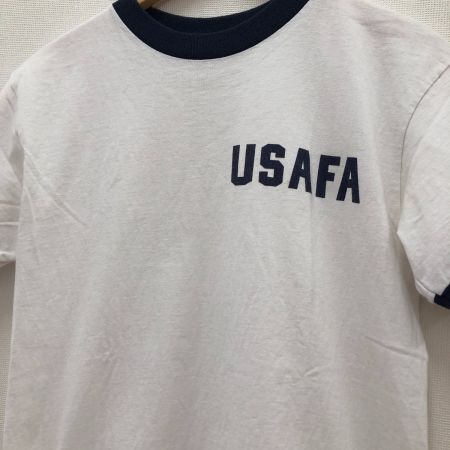  USAFA メンズ衣料 Tシャツ リンガーTシャツ  SIZE S ホワイト