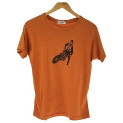 □□ warehouse ウェアハウス Tシャツ SIZE 36 古着 オレンジ Cランク