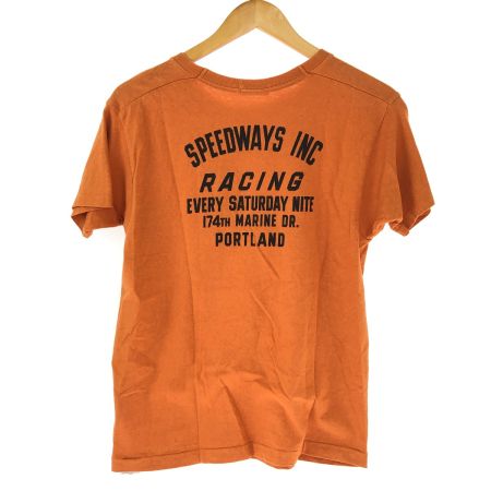  warehouse ウェアハウス Tシャツ SIZE 36 古着 オレンジ