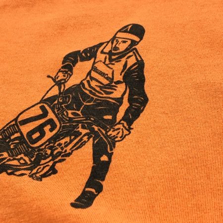  warehouse ウェアハウス Tシャツ SIZE 36 古着 オレンジ