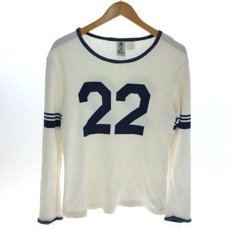  70s Alfie CALIFORNIA カットソー ナンバリングカットソー SIZE L 古着 ホワイト