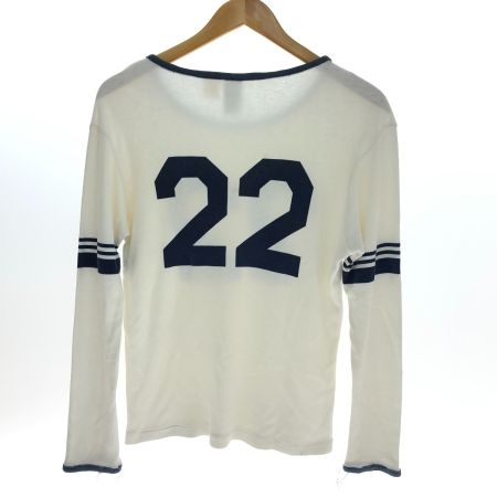  70s Alfie CALIFORNIA カットソー ナンバリングカットソー SIZE L 古着 ホワイト