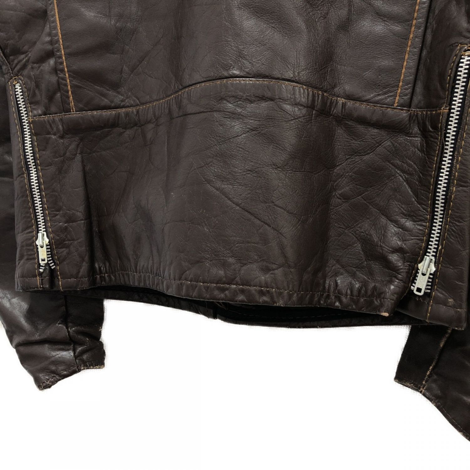中古】 60s Brooks Leather Sportswear メンズ衣料 ジャケット レザー ...