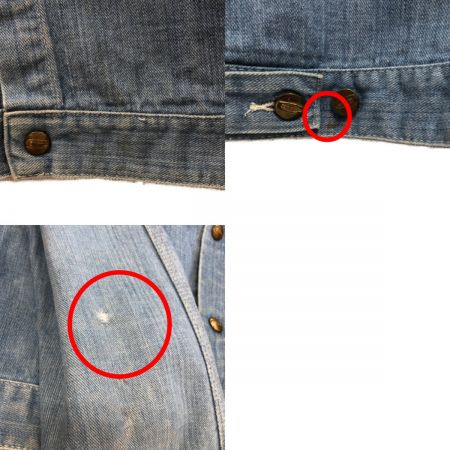  60s Carhartt メンズ衣料 ジャケット デニムジャケット  SIZE 不明 ライトインディゴ