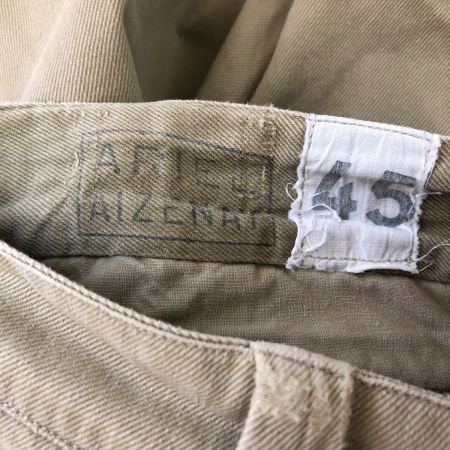  French army メンズ衣料 パンツ M-52チノ 後期型 サイズ45 ベージュ