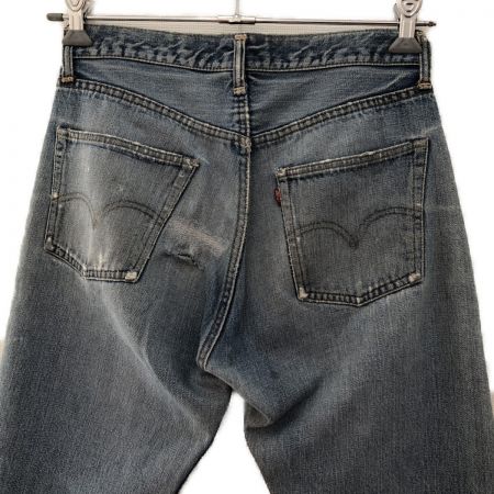  LEVI'S リーバイス メンズ衣料 ジーンズ 66前期 SIZE 不明 穴有 リペア有  ボタン裏刻印6 スレキスタンプ ライトインディゴ
