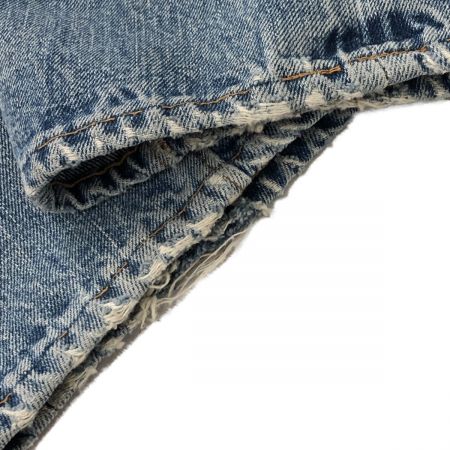  LEVI'S リーバイス メンズ衣料 ジーンズ 66前期 SIZE 不明 穴有 リペア有  ボタン裏刻印6 スレキスタンプ ライトインディゴ