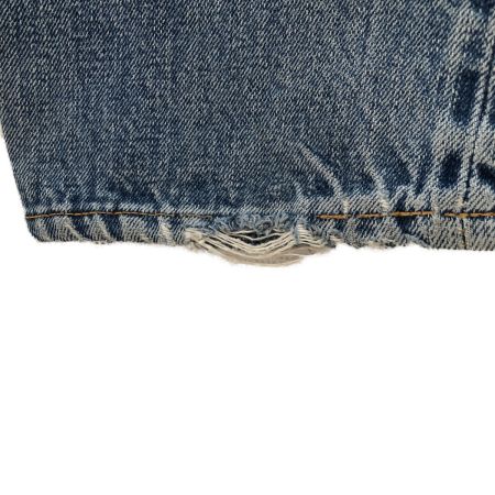  LEVI'S リーバイス メンズ衣料 ジーンズ 66前期 SIZE 不明 穴有 リペア有  ボタン裏刻印6 スレキスタンプ ライトインディゴ