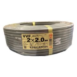□□ 富士電線工業 VVFケーブル 2×2.0ｍｍ　100ｍ Sランク