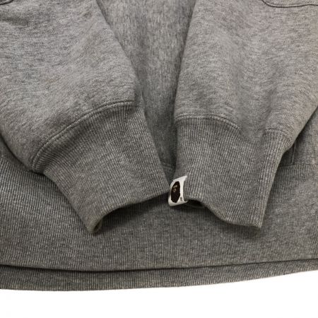  A BATHING APE アベイシングエイプ メンズ衣料 スウェット SIZE L グレー