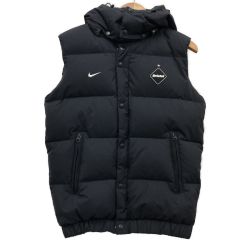 □□ F.C.R.B.×NIKE×mastermind JAPAN メンズ衣料 ベスト ダウンベスト SIZE M 534629-010 ブラック Bランク