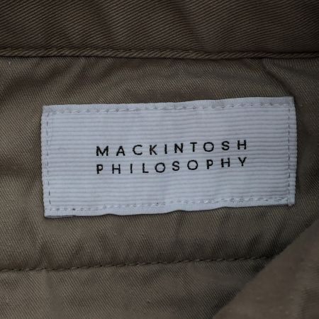  MACKINTOSH PHILOSOPHY マッキントッシュフィロソフィー タックパンツ SIZE 40 ベージュ