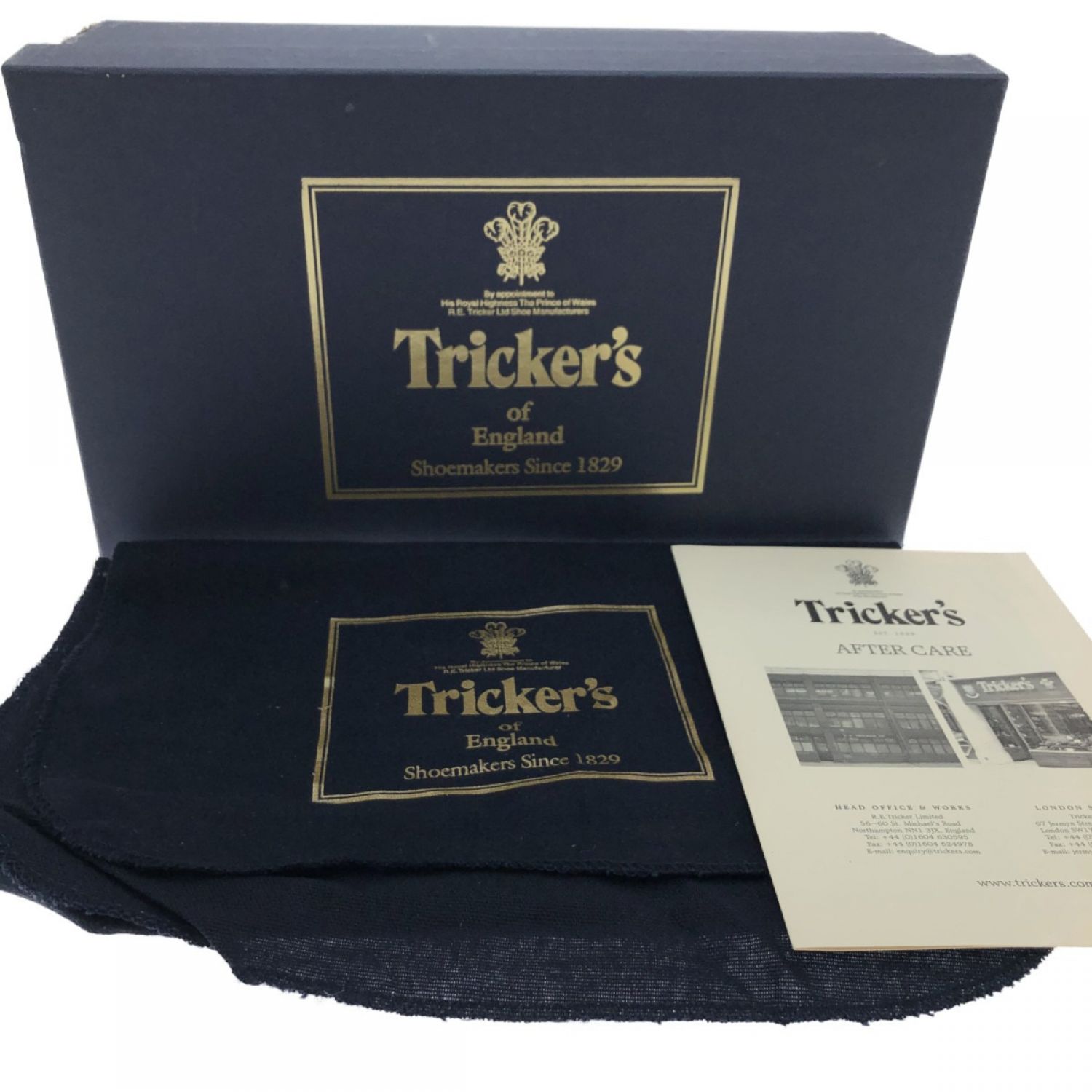 中古】 Tricker's 靴 ブーツ カントリーブーツ UK4 1/2(23cm 旧タグ 箱