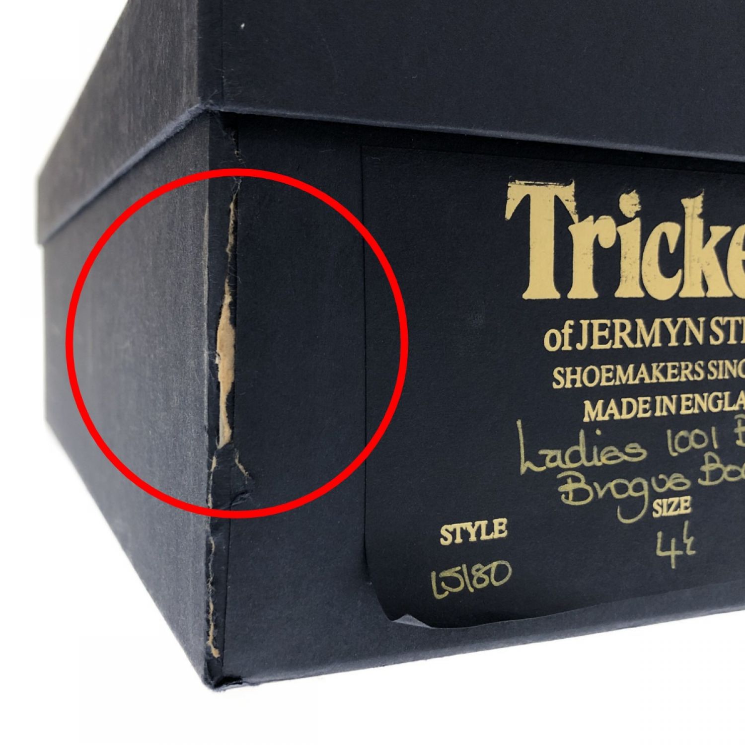 中古】 Tricker's 靴 ブーツ カントリーブーツ UK4 1/2(23cm 旧タグ 箱 ...