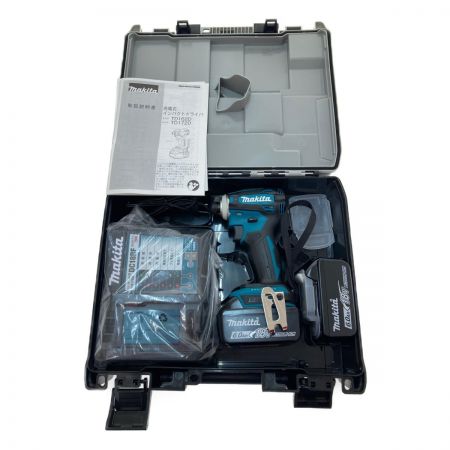  MAKITA マキタ 充電式インパクトドライバ　18V　6.0Ah TD172DRGX ブルー