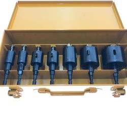 □□ JEFCOM 工具 工具消耗品 ホールソー 充電バイメタルホールソーセット JH-2153 オレンジ Bランク