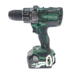 □□ HITACHI 日立 工具 電動工具 振動ドリル コードレス式 13mm 18v DV36DA グリーン Bランク
