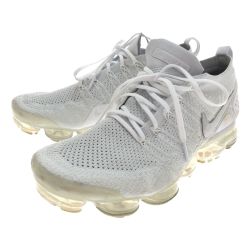 □□ NIKE ナイキ 靴 スニーカー  SIZE 27.5cm  AIR VAPORMAX FLYKNIT 2  942842-105 ホワイト Bランク