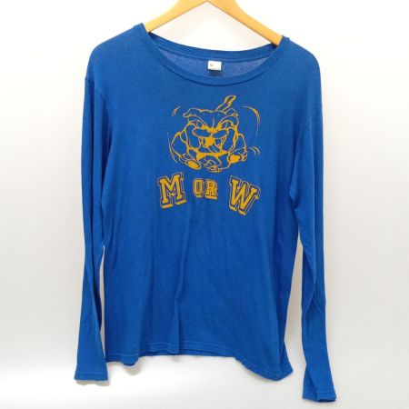  70~80s SCREEN STARS カットソー 長袖カットソー  SIZE M 古着 ブルー