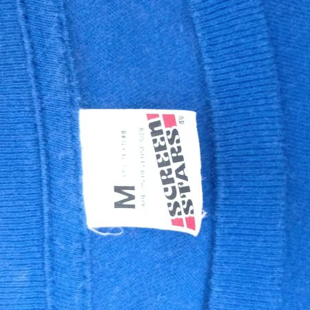  70~80s SCREEN STARS カットソー 長袖カットソー  SIZE M 古着 ブルー