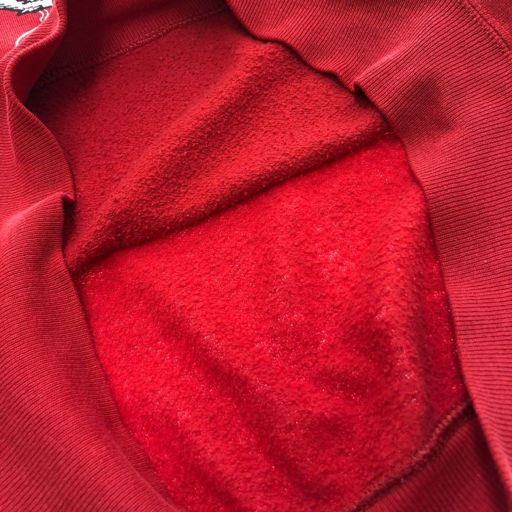 SONY BASSETT-WALKER トレーナー　スウェット 赤 80s BASSETT-WALKER スウェット トレーナー SIZE 38-40 レッド