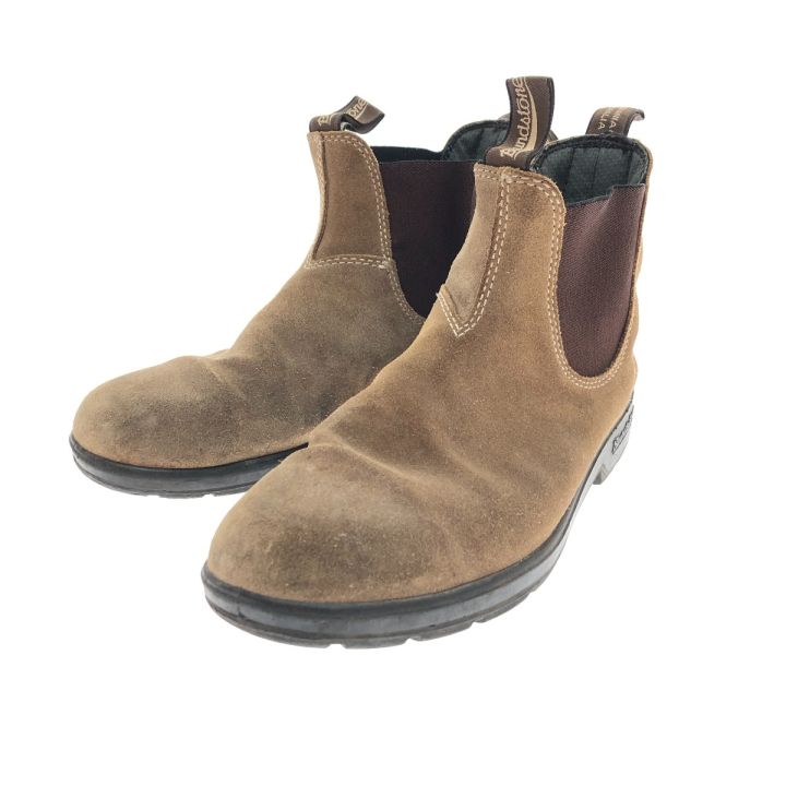 Blundstone 靴 ブーツ サイドゴアブーツ ス ウェード サイズ8 ブラウン 
