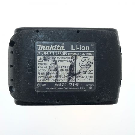  MAKITA マキタ 工具 バッテリー  18V 充電回数35回 BL1860B