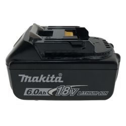 □□ MAKITA マキタ 電動工具 バッテリー 18V6.0Ah 充電回数３回 BL1860B Bランク