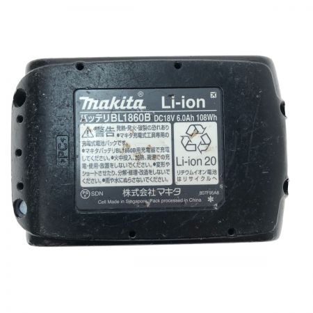  MAKITA マキタ 工具 電動工具 バッテリー 18v 充電回数３５回 BL1860B