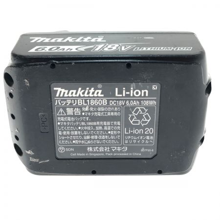  MAKITA マキタ 電動工具 バッテリー  18v 充電回数７３回 BL1860B