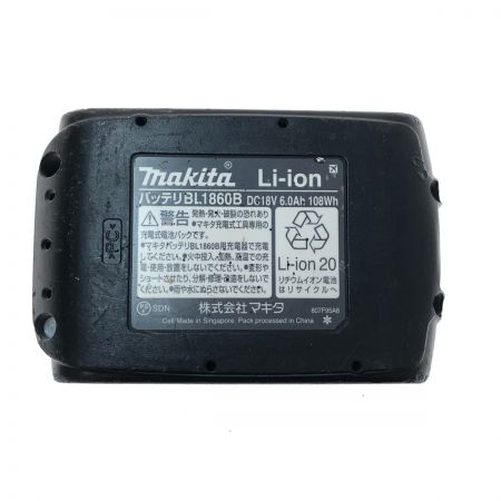  MAKITA マキタ  電動工具 バッテリー  18v 充電回数31回 BL1860B
