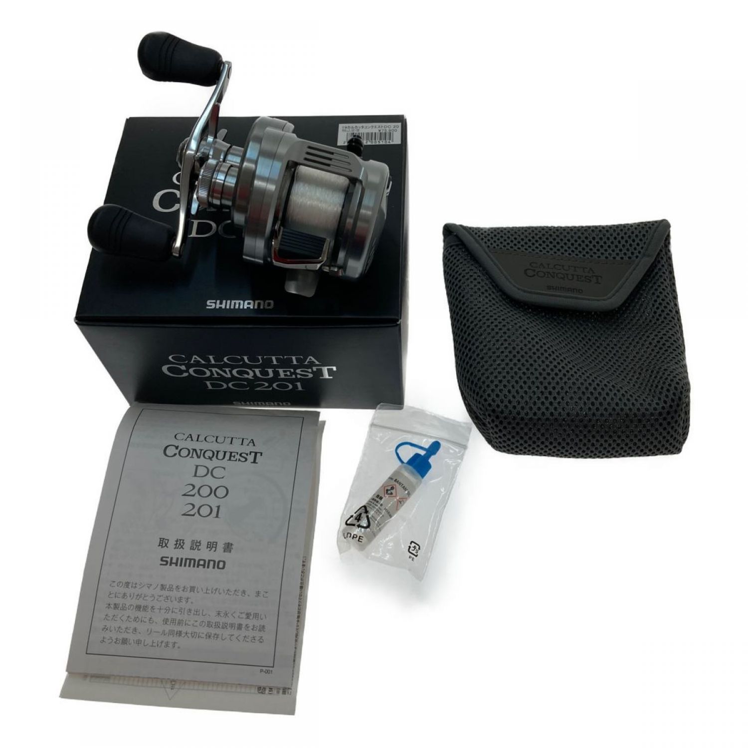 中古】 SHIMANO シマノ 19 カルカッタ コンクエスト DC 201 左 DC201 A ...