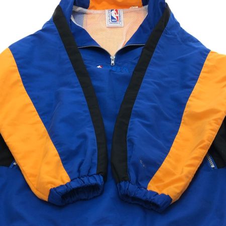  NBA ナイロンアノラックジャケット MAサイズ ブルー