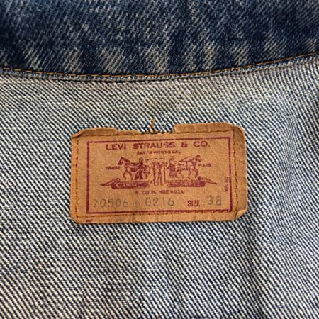  80s Levis ジャケット　サイズ38 ライトインディゴ