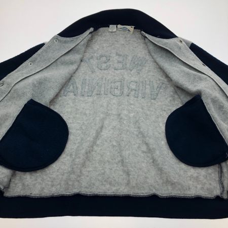  80s PYRAMID スタジャン ジャケット Mサイズ RN 14265 グレー