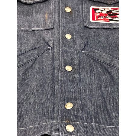  70s CHAMPION OFFICIAL RACING APPAREL カバーオール サイズ不明 インディゴ