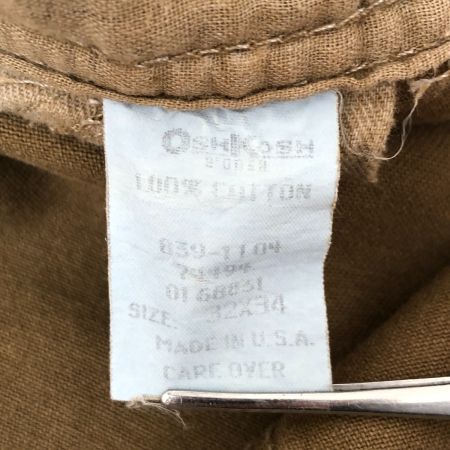  70s OSH KOSH オーバーオール 古着 SIZE W32×L34 ブラウン