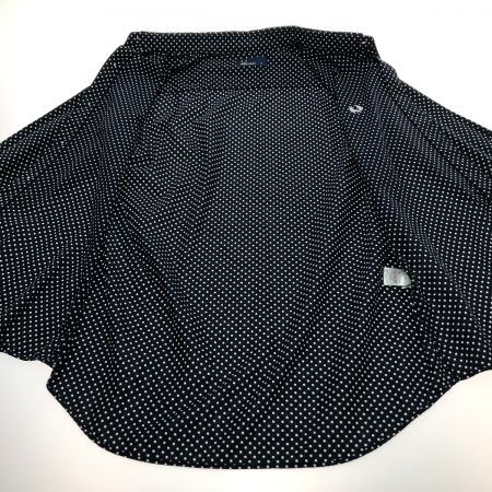  FRED PERRY フレッドペリ ポルカドット 長袖シャツ Mサイズ F4359 ネイビー