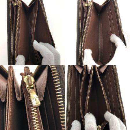  LOUIS VUITTON ルイヴィトン 長財布 モノグラム ジッピーウォレット  角スレ有  旧型 M60017