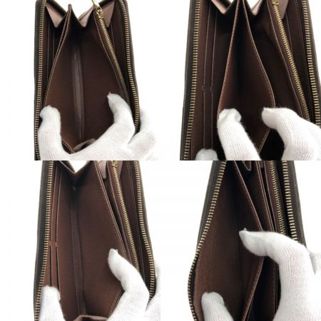  LOUIS VUITTON ルイヴィトン 長財布 モノグラム ジッピーウォレット  角スレ有  旧型 M60017
