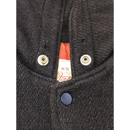  50s Fitt Bro フードジャケット XSサイズ ネイビー