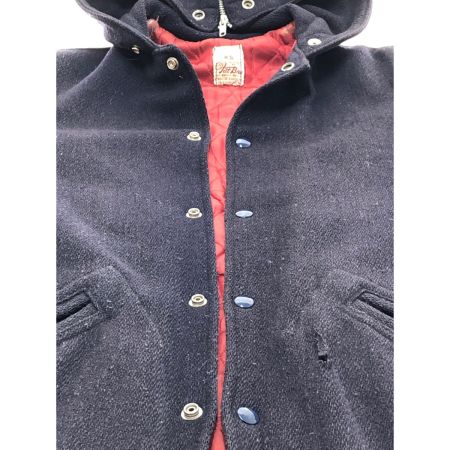  50s Fitt Bro フードジャケット XSサイズ ネイビー