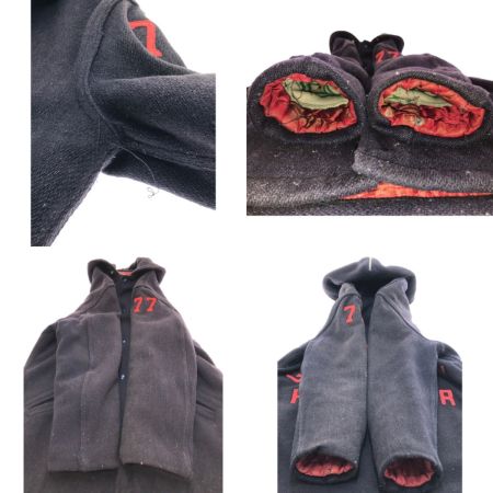  50s Fitt Bro フードジャケット XSサイズ ネイビー