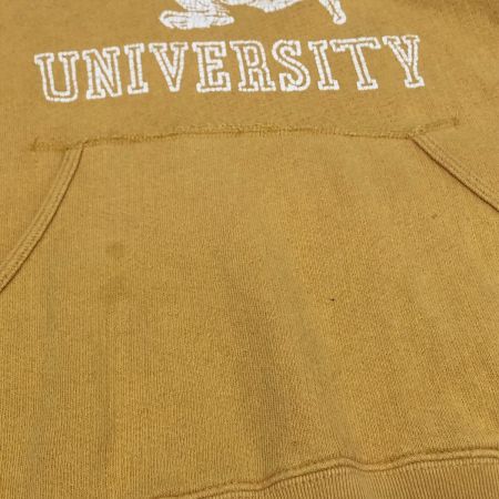   カレッジ プルオーバーパーカー サイズ不明 イエロー